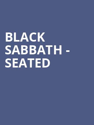 Black Sabbath - Seated at O2 Arena